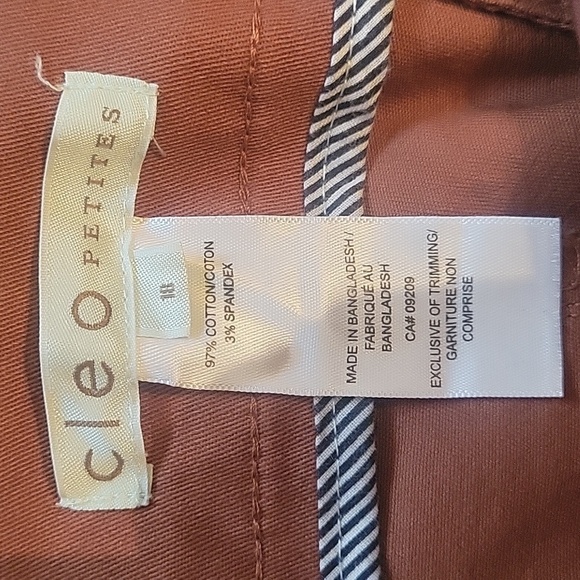 CLEO Copper Brown Slim  Leg Pant - Women's - Picture 11 of 12